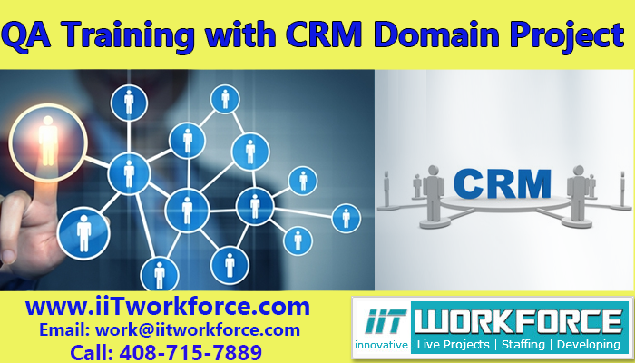 QA Training with CRM Domain Project