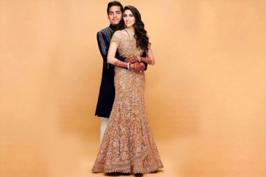 Akash Ambani and Shloka Mehta&rsquo;s Wedding Reception Attire is phenomenal; See Pics