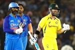 India Vs Australia T20 matches, India Vs Australia first T20, australia beats india by 4 wickets in the first t20, Rajiv gandhi