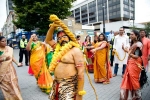 NRIs Participate in Bonalu Festivities, London, over 800 nris participate in bonalu festivities in london organized by telangana community, Handloom