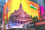 Lord Ram, Indian Americans, why is a giant lord ram deity appearing on times square and why is it controversial, Muslims