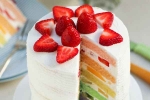 rainbow cake, rainbow cake, rainbow cake easy recipe make at home, Aesthetic